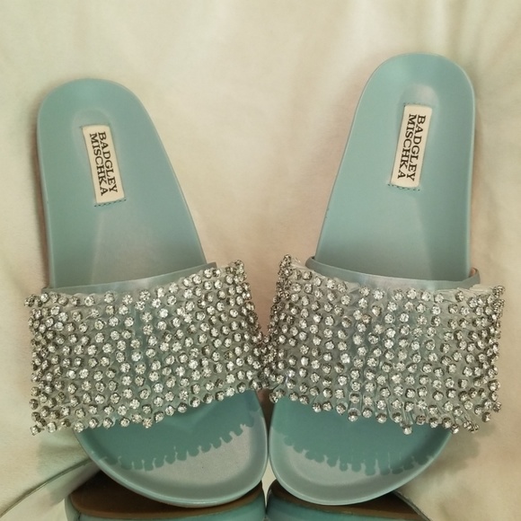 Badgley mischka Sandal Slides.. - Picture 1 of 6
